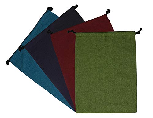 Atmos Green x Pack, Color Recycled Cotton drawstring Shoe Bags perfect for storing and protecting shoes for travelling or at home Sustainable Eco Friendly washable reusable. Made in India.