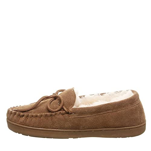 BEARPAW Men's Moc II Hickory  Men's Slipper  Men's Shoe  Comfortable & Lightweight