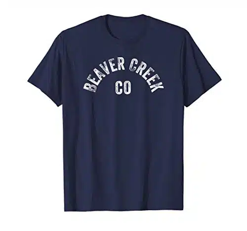 Beaver Creek CO Vintage Beaver Creek Colorado Local Everyday T Shirt