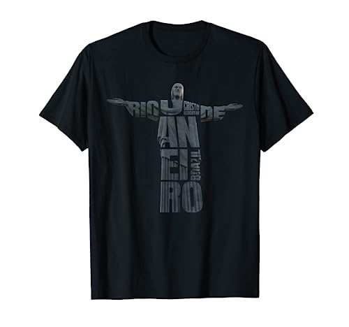 Brazil Jesus Christ T shirt Rio de Janeiro Cristo Souvenir