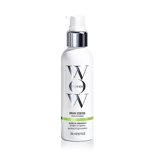 COLOR WOW Dream Cocktail Kale Infused  % stronger hair in a single use; Clinically proven to reduce breakage by %; Powerful heat protectant; Helps repair split ends