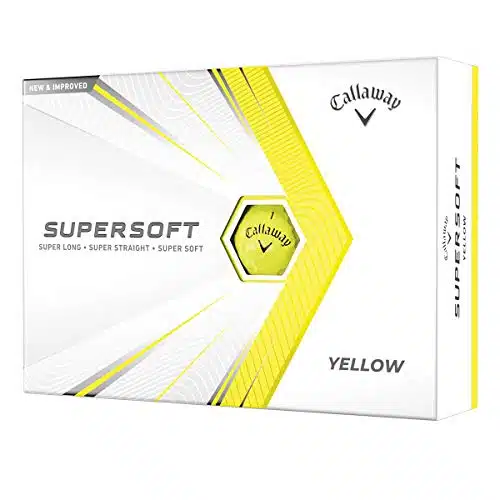 Callaway Golf Supersoft Golf Balls (Version, Yellow)