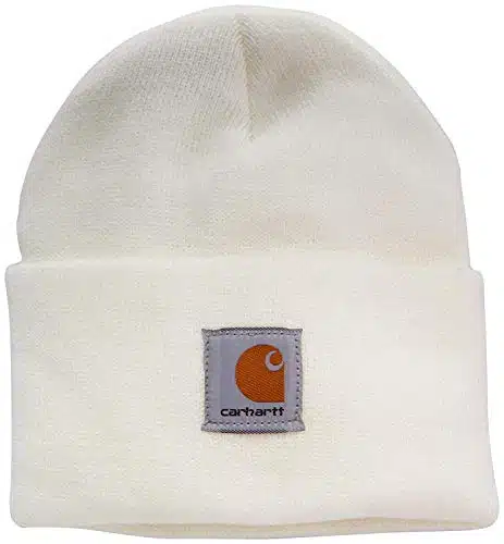 Carhartt Women's Acrylic Watch Hat, Winter White, One Size