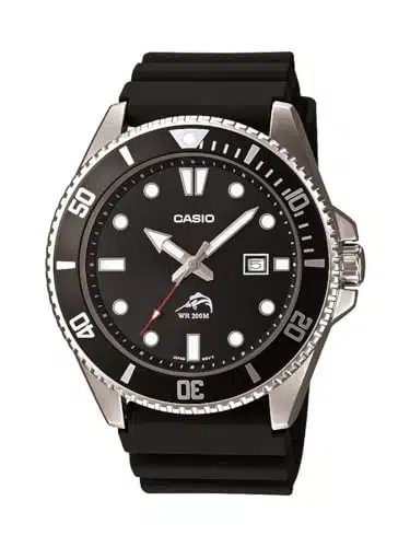 Casio Men's MDVAV  Duro Analog Watch, Black