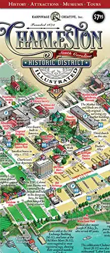 Charleston Historic District Illustrated Map