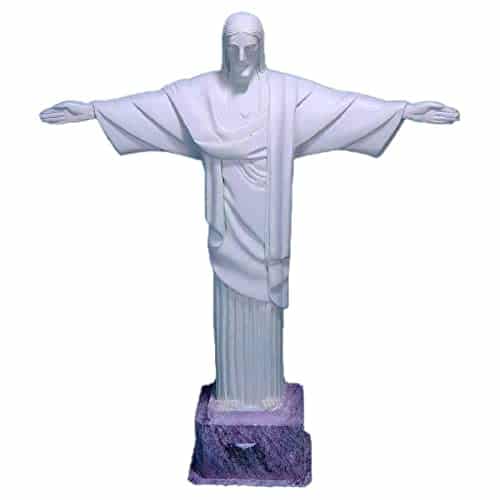 Christ The Redeemer Brazil Handmade Soapstone Statue   Multiple Sizes (Soapstone Resin, cm   in)