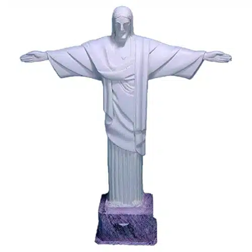 Christ The Redeemer Brazil Handmade Soapstone Statue   Multiple Sizes (Soapstone Resin, cm   in)
