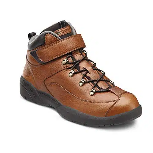 Dr. Comfort Ranger Men's Therapeutic Diabetic Extra Depth Hiking Boot Chestnut X Wide (EE) Lace