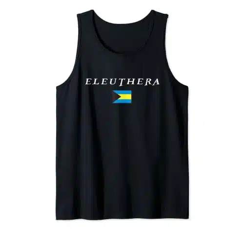 Eleuthera, National Flag of the Bahamas Tank Top