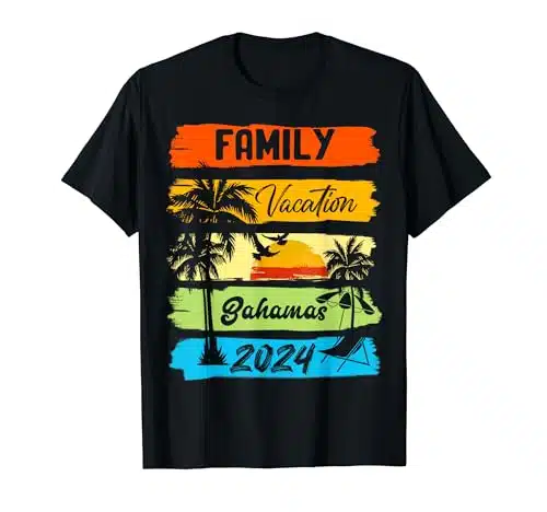 Family Bahamas Vacation Funny Matching Group Family T Shirt