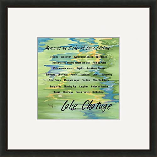 Framed Print Entitled, Lake Chatuge by Tracy Glover  x