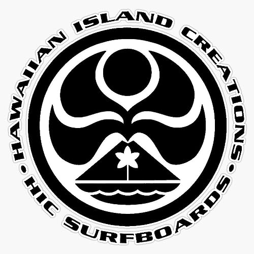 Hawaiian Island Creations Vinyl Sticker Waterproof Decal Laptop Wall Window Bumper Sticker