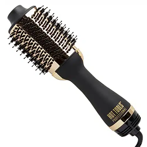 Hot Tools K Gold One Step Hair Dryer and Volumizer  Style and Dry, Professional Blowout with Ease