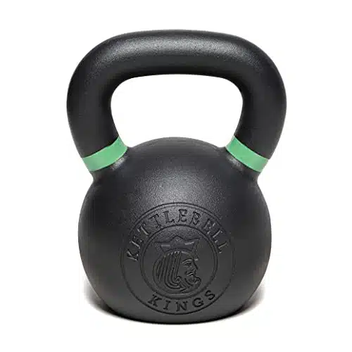 Kettlebell Kings  Powder Coated Kettlebells Weight LB  Hand weights Workout Gym Equipment & Strength training sets for Women & Men  Weights set for Home Gym (LB)