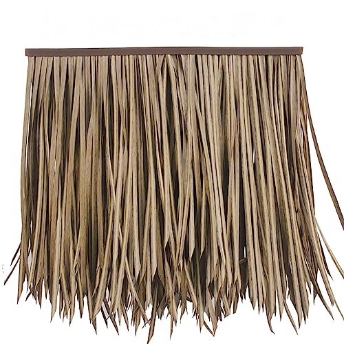 Mexican Thatch Roofing Sheets for Tiki Bar Huts xcm Palapa Thatch Roofing Straw Thatch Roof for Tiki Decorations Grass Runner Rolls Duck Blind Grass Patio(pcs,ColorColor )