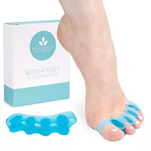 Mind Bodhi Toe Separators to Correct Bunions and Restore Toes to Their Original Shape, For Women Men Toe Spacers Toe Straightener Toe Stretcher Big Toe Correctors Toe Separato