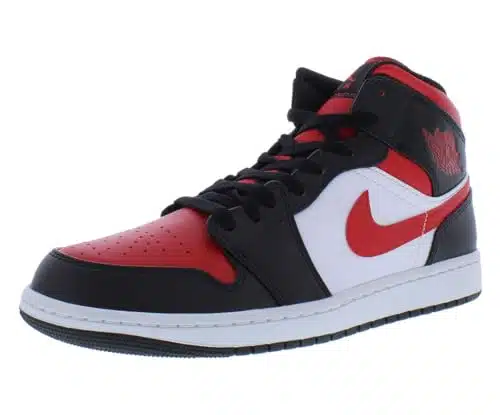 Nike Men's Air Jordan id Sneaker, WhiteBlack red,