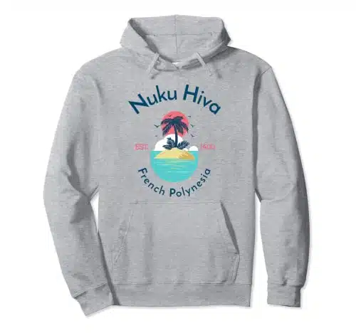 Nuku Hiva Marquesas Islands in French Polynesia Pullover Hoodie