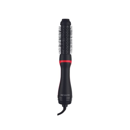 REVLON One Step Root Booster Round Brush Dryer and Hair Styler  Fight Frizz and Add Volume, (in)
