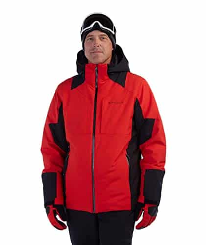 Spyder Men's Standard Contact Jacket, Volcano, L