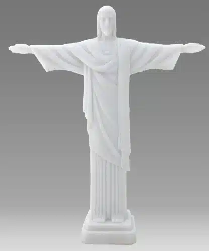 Top Collection H  Christ The Redeemer Statue in White Marble Finish   Jesus Sculpture Perfect Present and Home Decor