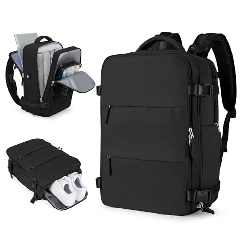 Travel Backpack For Women Men Airline Approved Personal Item Bag For Airlines Carry On Backpack Flight Approved Waterproof Backpack For Traveling On Airplane Laptop Backpack T