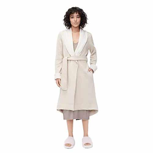 UGG Women's Duffield Ii Robe, Oatmeal Heather, S