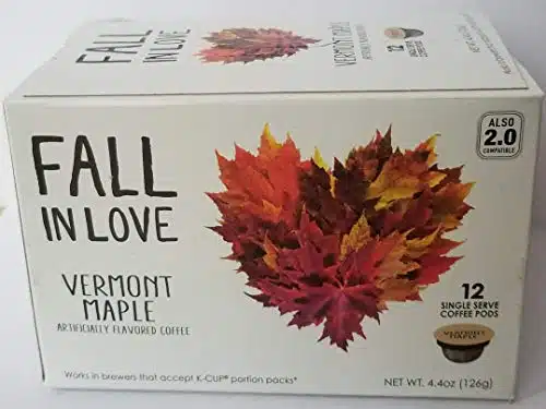 Vermont Maple Coffee   Single Serve K CUP Pods