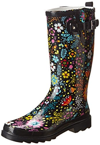 Western Chief Printed Tall Waterproof Rain Boot Garden Play