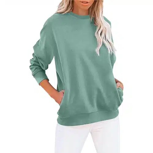 eguiwyn Zip up Hoodie Women Solid Color Sweatshirt Tops white boho top Valentine Day Sweater for Women womens t shirts loose fit Clearance of Sales today deals prime Free of XL
