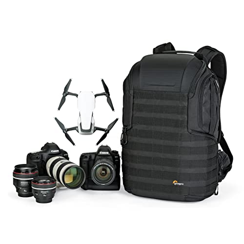 Lowepro ProTactic AW II Black Laptop Backpack for Professional Use, with All Weather Protection, for Cameras and Drones up to