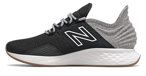 New Balance Women's Fresh Foam Roav VSneaker, BlackLight Aluminum,  US