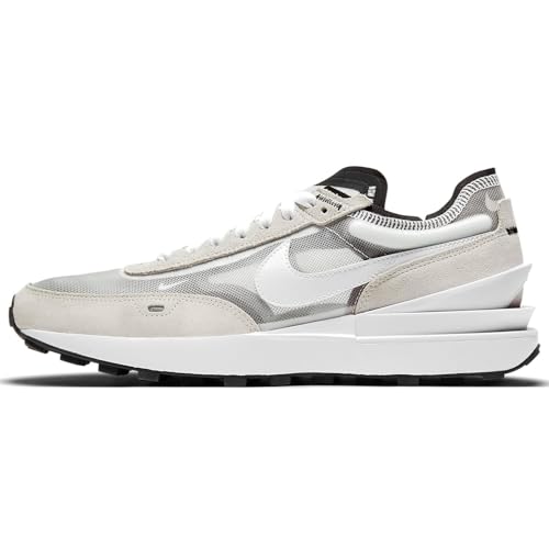 Nike Mens Waffle One Running Shoes Summit WhiteBlack