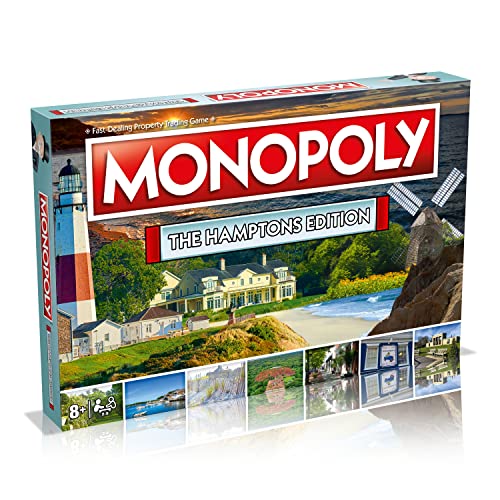 The Hamptons Monopoly, Family Board Game for Players Ages and Up