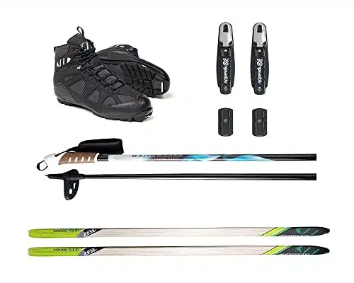 Whitewoods Adult NNN Cross Country Ski Package, cm   Skis, Bindings, Boots, Poles (, lbs. & Up)