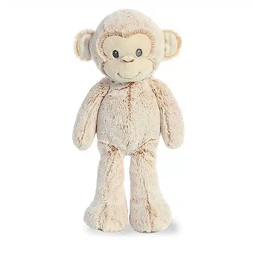 ebba Adorable Cuddlers Marlow Monkey Baby Stuffed Animal   Security and Sleep Aid   Comforting Companion   Brown Inches