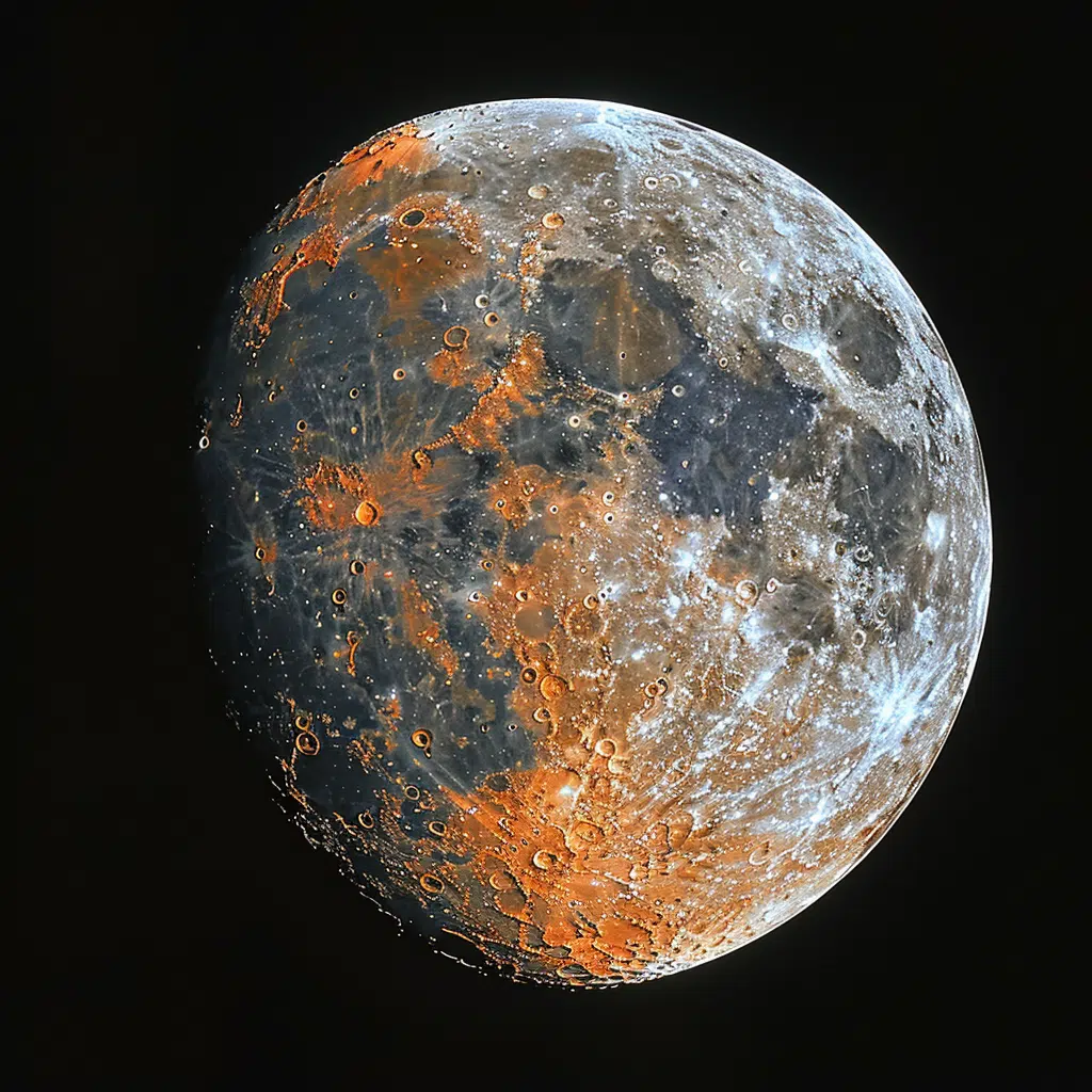 why is the moon orange tonight