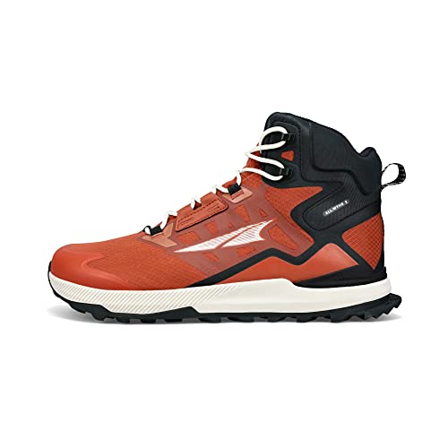 ALTRA Men's ALARU Lone Peak All WTHR Mid Trail Running Shoe, Dark Clay    US