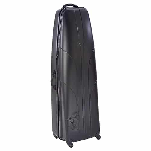 Samsonite Hard Case Golf Travel Bag with Wheels and Internal Compression Straps, Midnight Black