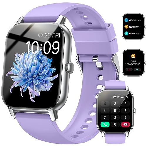 Smart Watch(AnswerMake Call), Smartwatch for Women IPaterproof, + Sport Modes, Fitness Activity Tracker Heart Rate Sleep Monitor Pedometer, Smart Watches for Android iOS, Lave